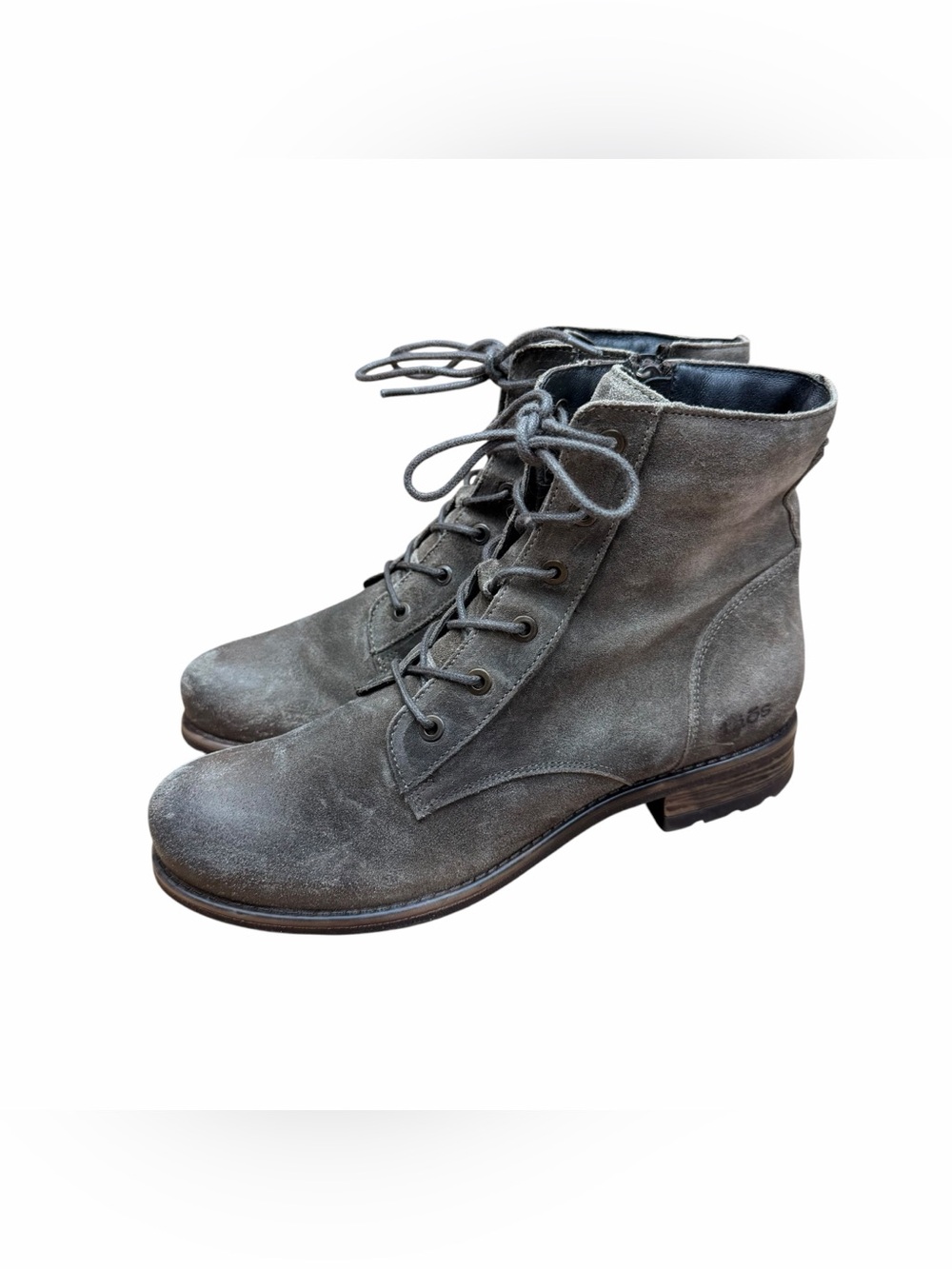 Taos Boot Camp size 9-9.5 Boot in Rugged Smoke Leather